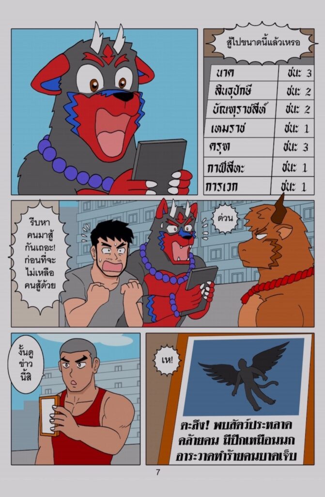 g thai comic เมื่อผมรวมร่างกับหมาป่าอัคคี 4071886190720969390083
